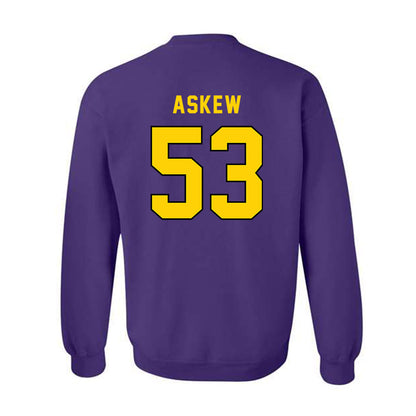 East Carolina - NCAA Football : Panda Askew - Classic Shersey Crewneck Sweatshirt-1