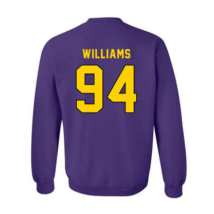 East Carolina - NCAA Football : Javon Williams - Classic Shersey Crewneck Sweatshirt-1