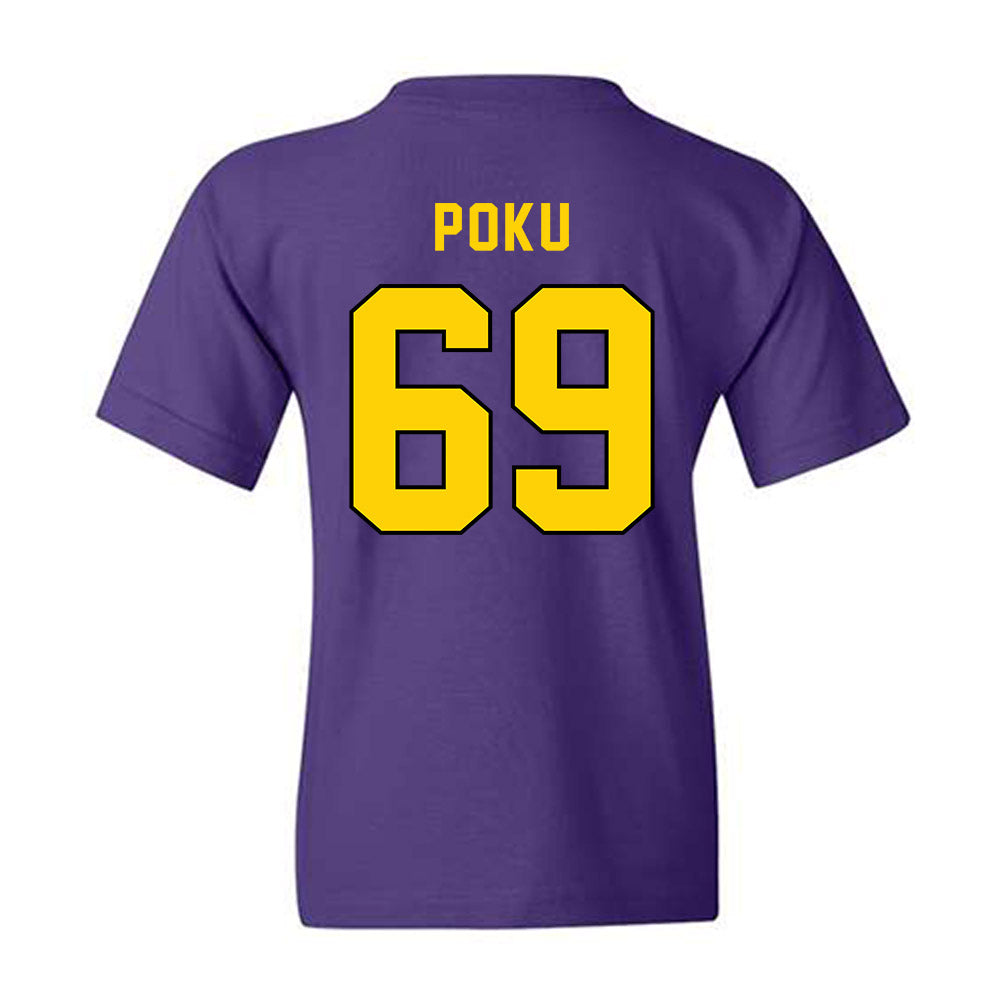 East Carolina - NCAA Football : Emmanuel Poku - Classic Shersey Youth T-Shirt-1
