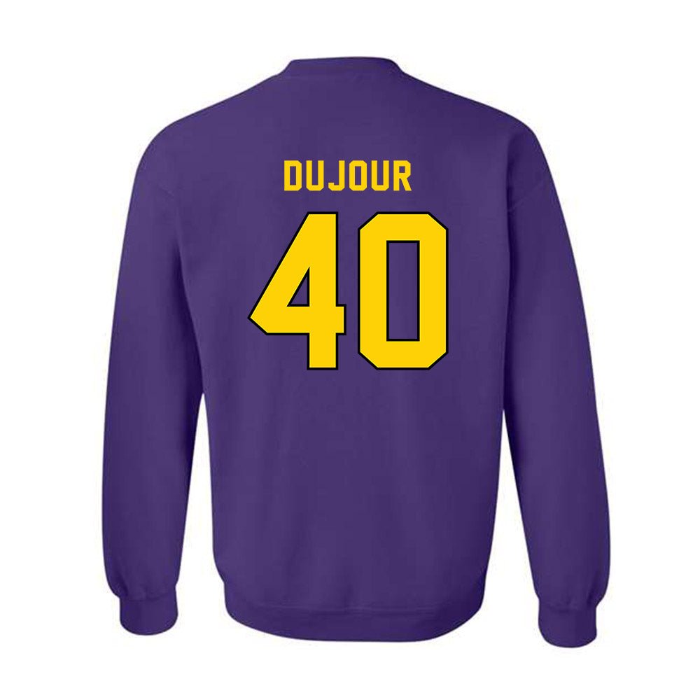 East Carolina - NCAA Football : Kendrick DuJour - Classic Shersey Crewneck Sweatshirt-1