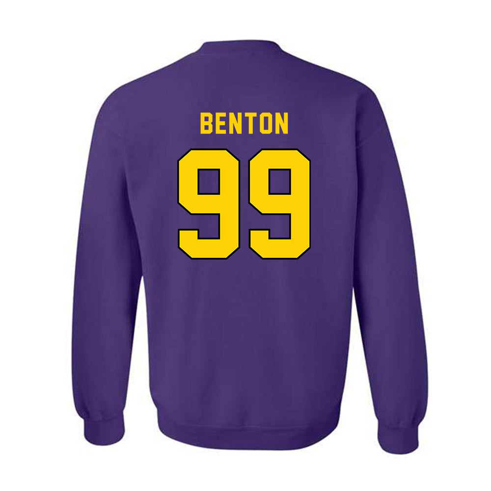 East Carolina - NCAA Football : Justin Benton - Classic Shersey Crewneck Sweatshirt-1