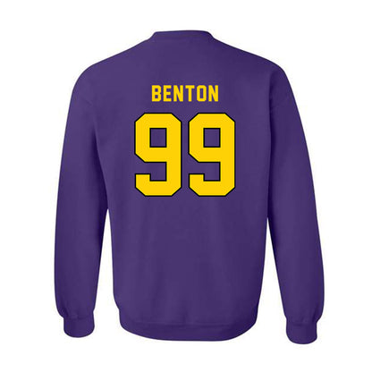 East Carolina - NCAA Football : Justin Benton - Classic Shersey Crewneck Sweatshirt-1