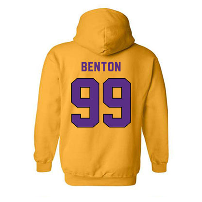 East Carolina - NCAA Football : Justin Benton - Classic Shersey Hooded Sweatshirt-1