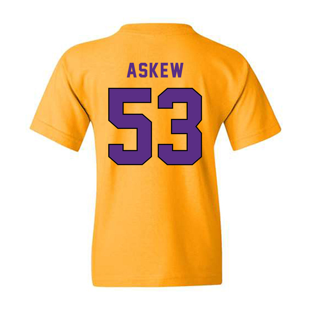 East Carolina - NCAA Football : Panda Askew - Classic Shersey Youth T-Shirt-1