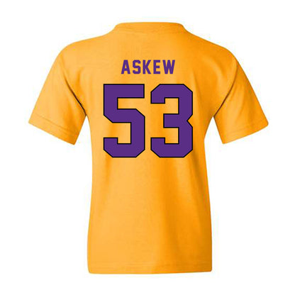East Carolina - NCAA Football : Panda Askew - Classic Shersey Youth T-Shirt-1