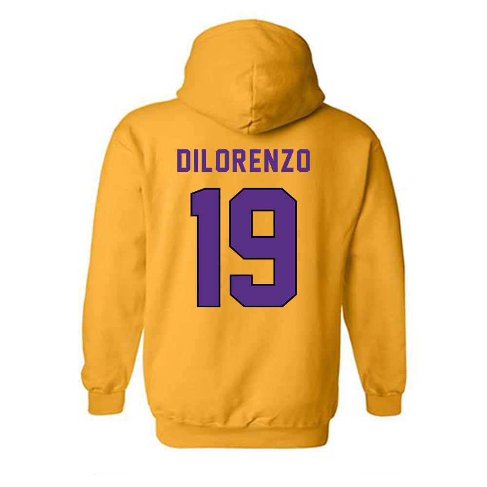 East Carolina - NCAA Baseball : Jackson DiLorenzo - Classic Shersey Hooded Sweatshirt-1