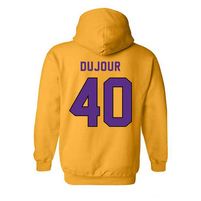 East Carolina - NCAA Football : Kendrick DuJour - Classic Shersey Hooded Sweatshirt-1