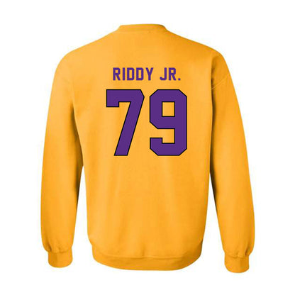 East Carolina - NCAA Football : Sam Riddy Jr. - Classic Shersey Crewneck Sweatshirt-1