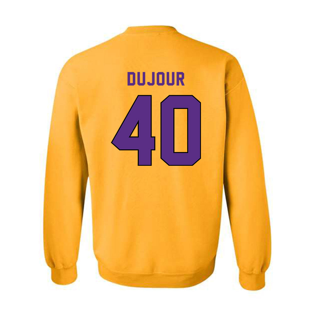 East Carolina - NCAA Football : Kendrick DuJour - Classic Shersey Crewneck Sweatshirt-1
