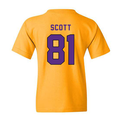 East Carolina - NCAA Football : Mason Scott - Classic Shersey Youth T-Shirt-1