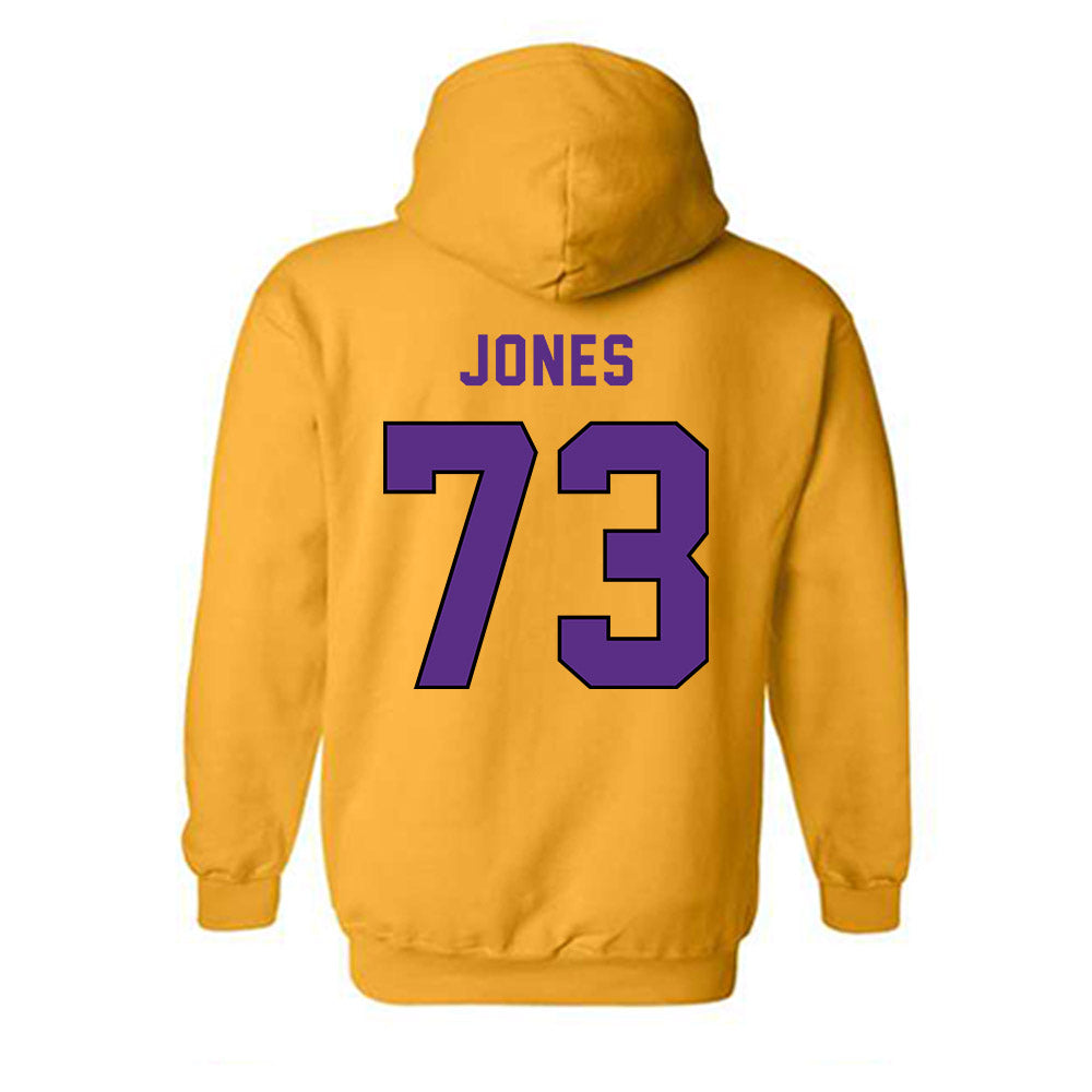 East Carolina - NCAA Football : Karson Jones - Classic Shersey Hooded Sweatshirt-1
