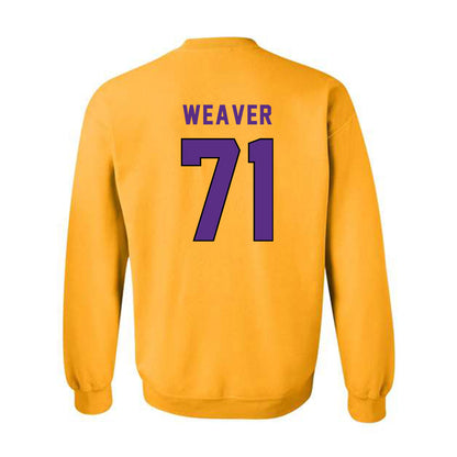 East Carolina - NCAA Football : Bryce Weaver - Classic Shersey Crewneck Sweatshirt-1