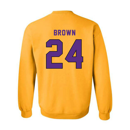 East Carolina - NCAA Football : TyMir Brown - Classic Shersey Crewneck Sweatshirt-1