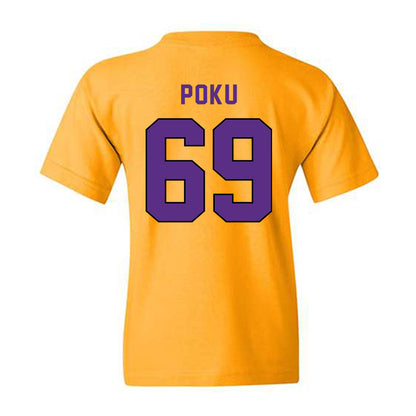 East Carolina - NCAA Football : Emmanuel Poku - Classic Shersey Youth T-Shirt-1