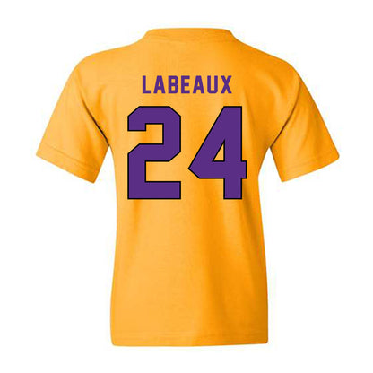 East Carolina - NCAA Men's Basketball : Trevion LaBeaux - Classic Shersey Youth T-Shirt-1
