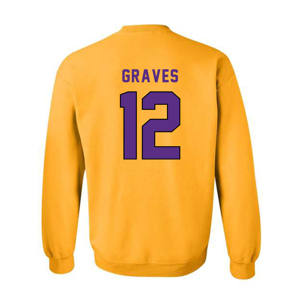 East Carolina - NCAA Football : Chance Graves - Classic Shersey Crewneck Sweatshirt-1