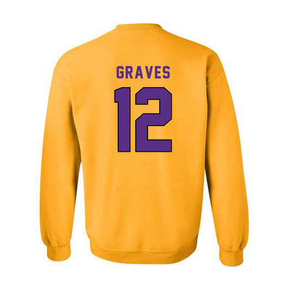 East Carolina - NCAA Football : Chance Graves - Classic Shersey Crewneck Sweatshirt-1