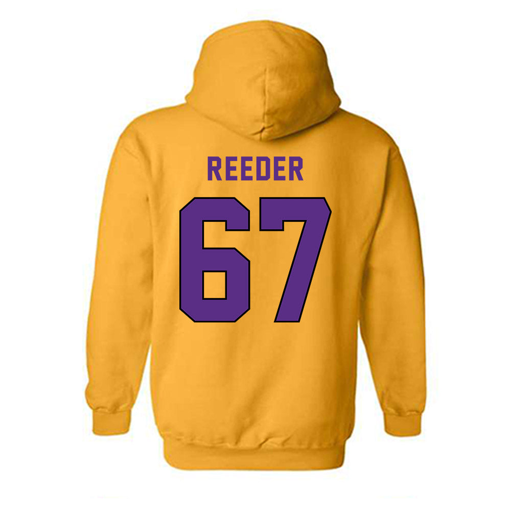 East Carolina - NCAA Football : Peyton Reeder - Classic Shersey Hooded Sweatshirt-1