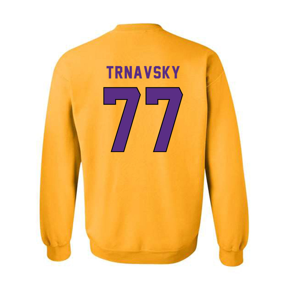 East Carolina - NCAA Football : Cooper Trnavsky - Classic Shersey Crewneck Sweatshirt-1
