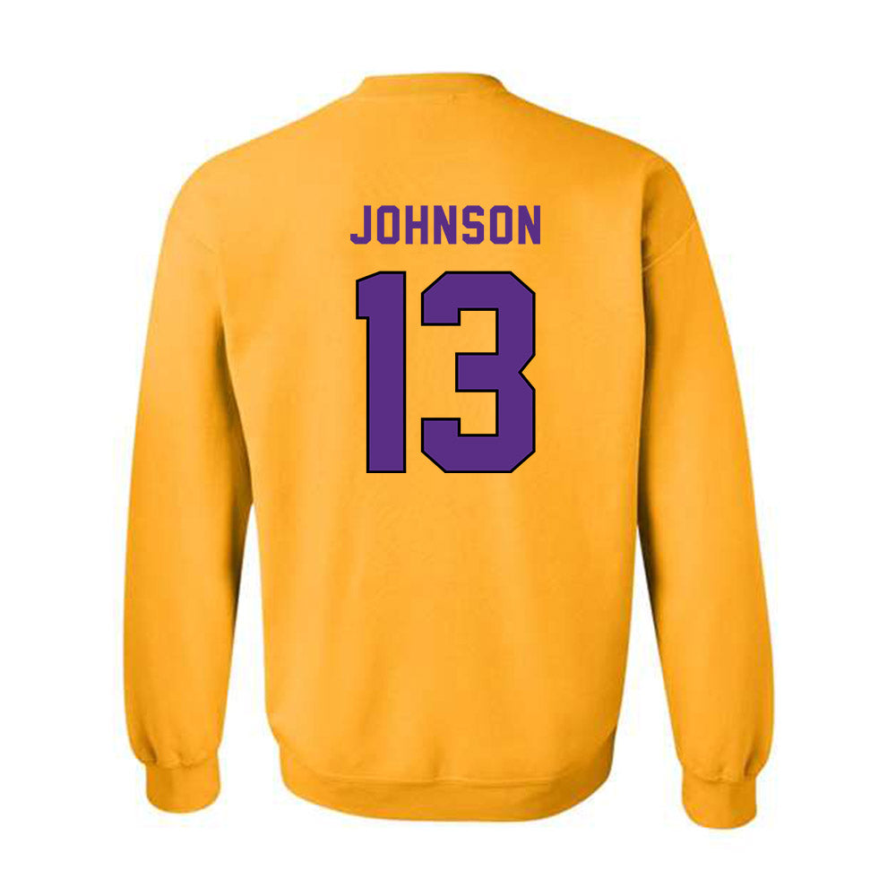 East Carolina - NCAA Football : Tyler Johnson - Classic Shersey Crewneck Sweatshirt-1