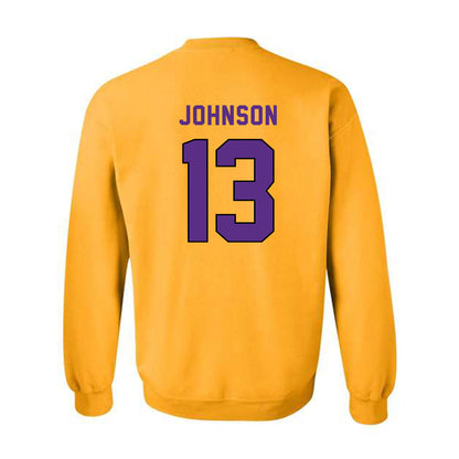 East Carolina - NCAA Football : Tyler Johnson - Classic Shersey Crewneck Sweatshirt-1