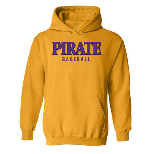 East Carolina - NCAA Baseball : Brett Beasley - Classic Shersey Hooded Sweatshirt-0