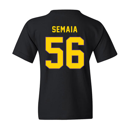 East Carolina - NCAA Football : Leivi Semaia - Classic Shersey Youth T-Shirt-1