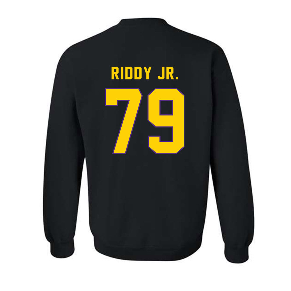 East Carolina - NCAA Football : Sam Riddy Jr. - Classic Shersey Crewneck Sweatshirt-1