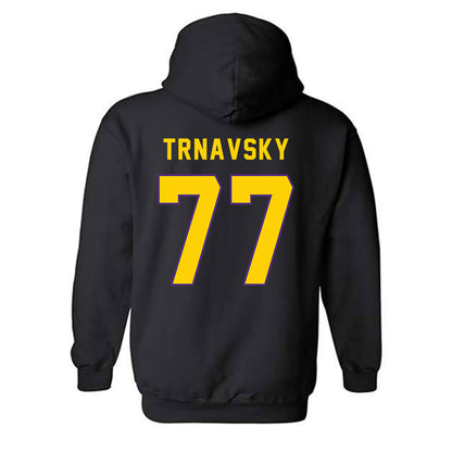 East Carolina - NCAA Football : Cooper Trnavsky - Classic Shersey Hooded Sweatshirt-1