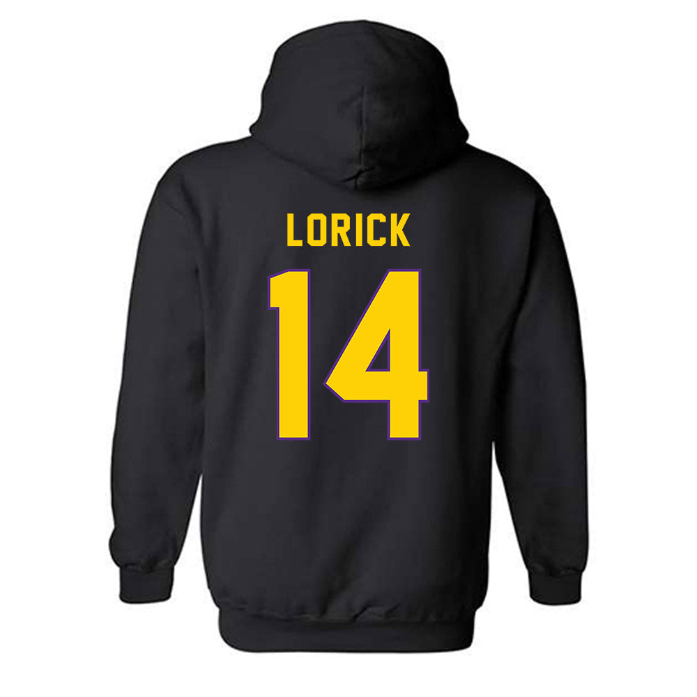 East Carolina - NCAA Football : Dillon Lorick - Classic Shersey Hooded Sweatshirt-1