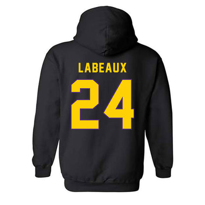 East Carolina - NCAA Men's Basketball : Trevion LaBeaux - Classic Shersey Hooded Sweatshirt-1