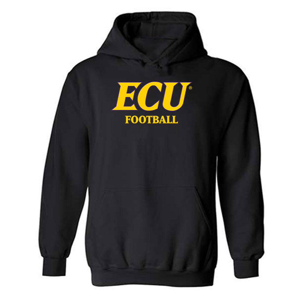 East Carolina - NCAA Football : Josh Benton - Classic Shersey Hooded Sweatshirt-0