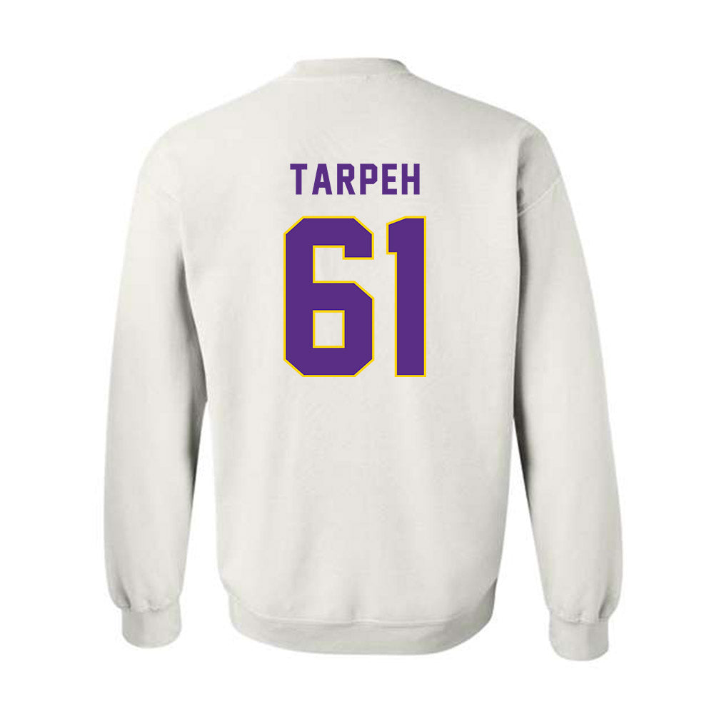 East Carolina - NCAA Football : Jayson Tarpeh - Classic Shersey Crewneck Sweatshirt-1
