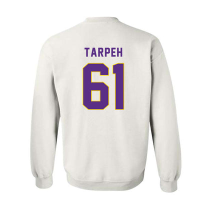 East Carolina - NCAA Football : Jayson Tarpeh - Classic Shersey Crewneck Sweatshirt-1