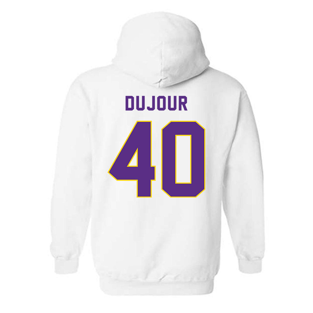 East Carolina - NCAA Football : Kendrick DuJour - Classic Shersey Hooded Sweatshirt-1