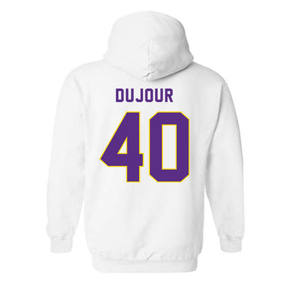 East Carolina - NCAA Football : Kendrick DuJour - Classic Shersey Hooded Sweatshirt-1