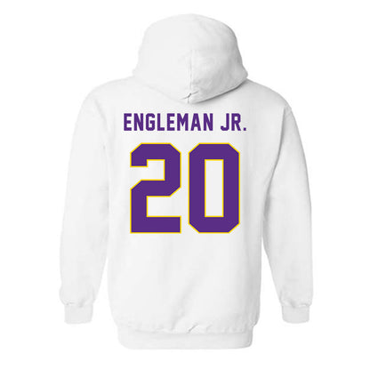 East Carolina - NCAA Football : TJ Engleman Jr. - Classic Shersey Hooded Sweatshirt-1