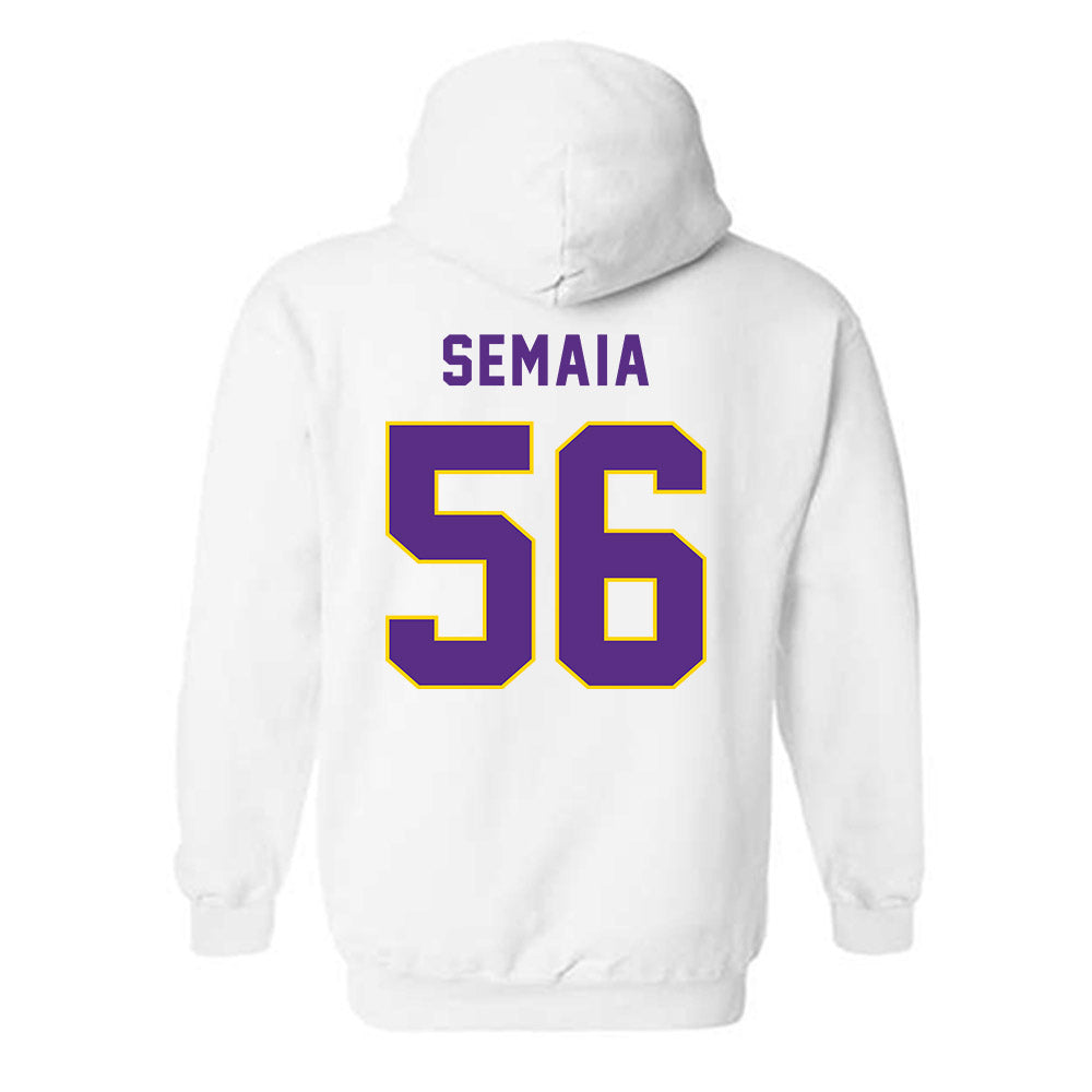 East Carolina - NCAA Football : Leivi Semaia - Classic Shersey Hooded Sweatshirt-1