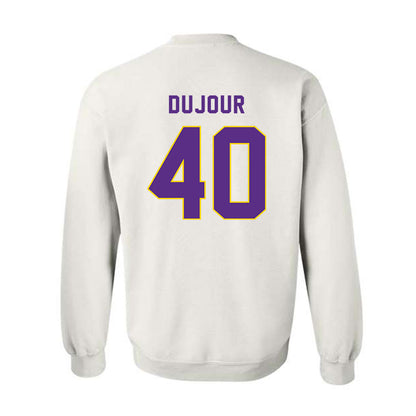 East Carolina - NCAA Football : Kendrick DuJour - Classic Shersey Crewneck Sweatshirt-1