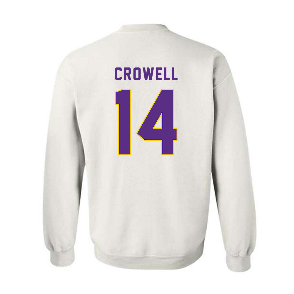 East Carolina - NCAA Football : Key Crowell - Classic Shersey Crewneck Sweatshirt-1