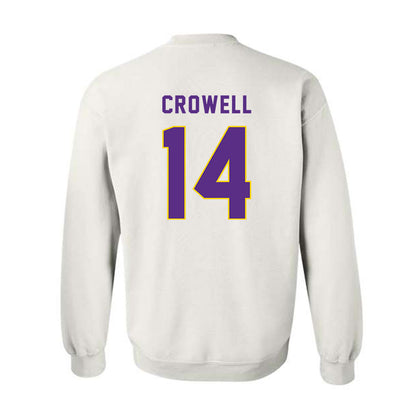 East Carolina - NCAA Football : Key Crowell - Classic Shersey Crewneck Sweatshirt-1