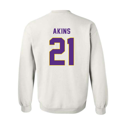 East Carolina - NCAA Football : Jonathan Akins - Classic Shersey Crewneck Sweatshirt-1