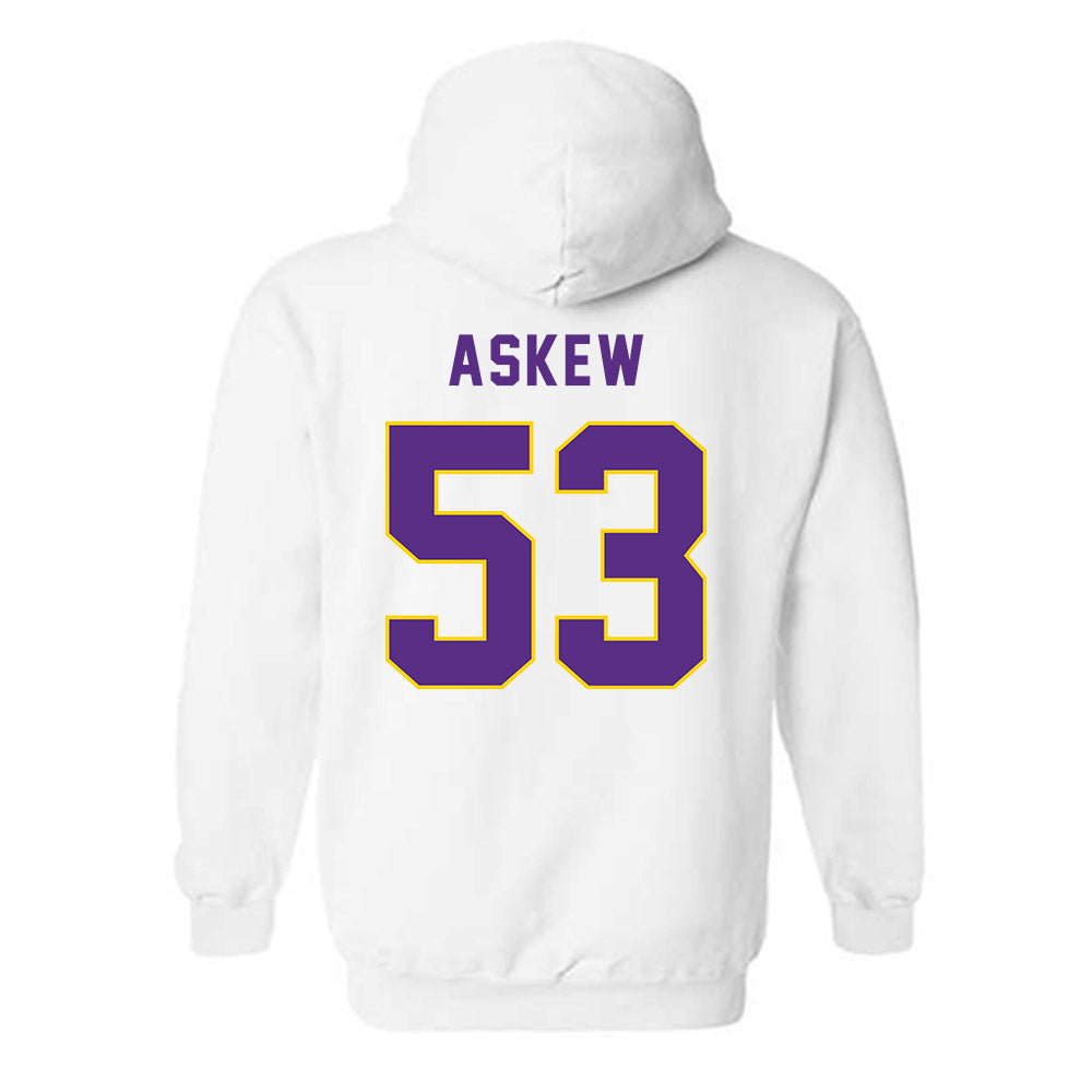 East Carolina - NCAA Football : Panda Askew - Classic Shersey Hooded Sweatshirt-1