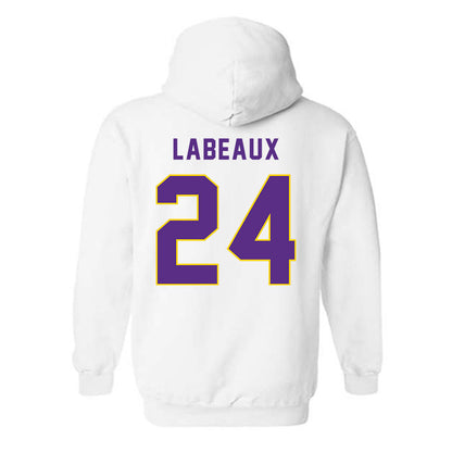 East Carolina - NCAA Men's Basketball : Trevion LaBeaux - Classic Shersey Hooded Sweatshirt-1