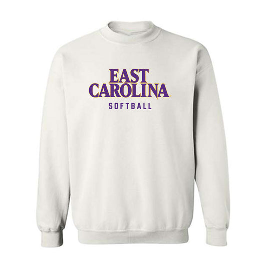 East Carolina - NCAA Softball : Ella Tracy - Classic Shersey Crewneck Sweatshirt-0