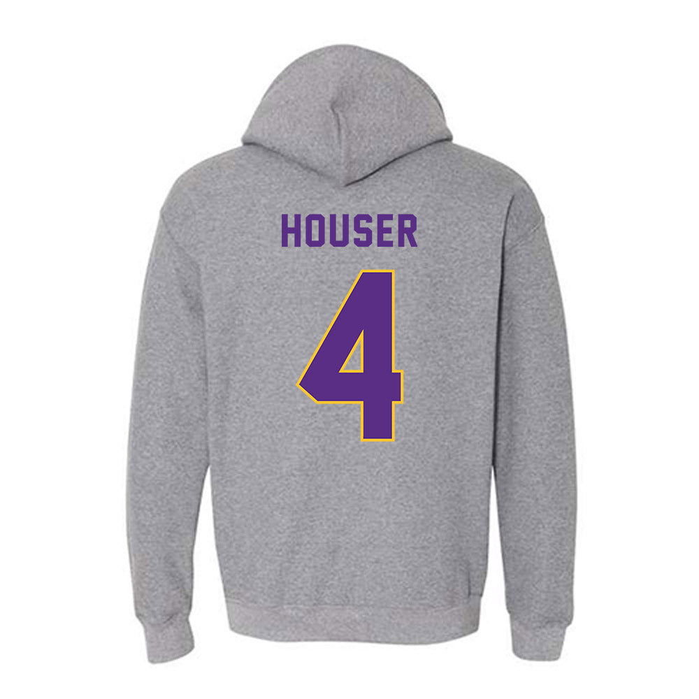 East Carolina - NCAA Football : Katin Houser - Classic Shersey Hooded Sweatshirt-1