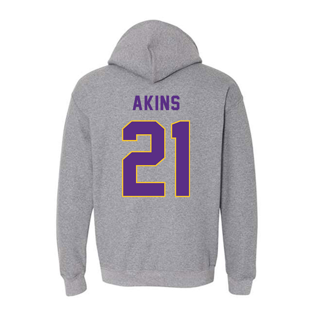 East Carolina - NCAA Football : Jonathan Akins - Classic Shersey Hooded Sweatshirt-1