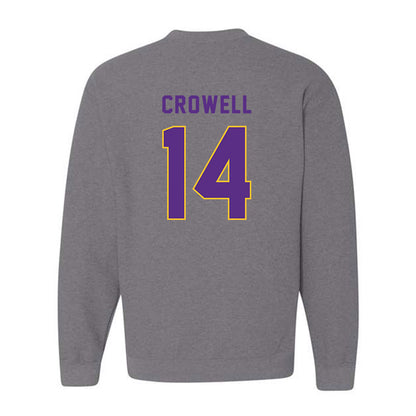 East Carolina - NCAA Football : Key Crowell - Classic Shersey Crewneck Sweatshirt-1