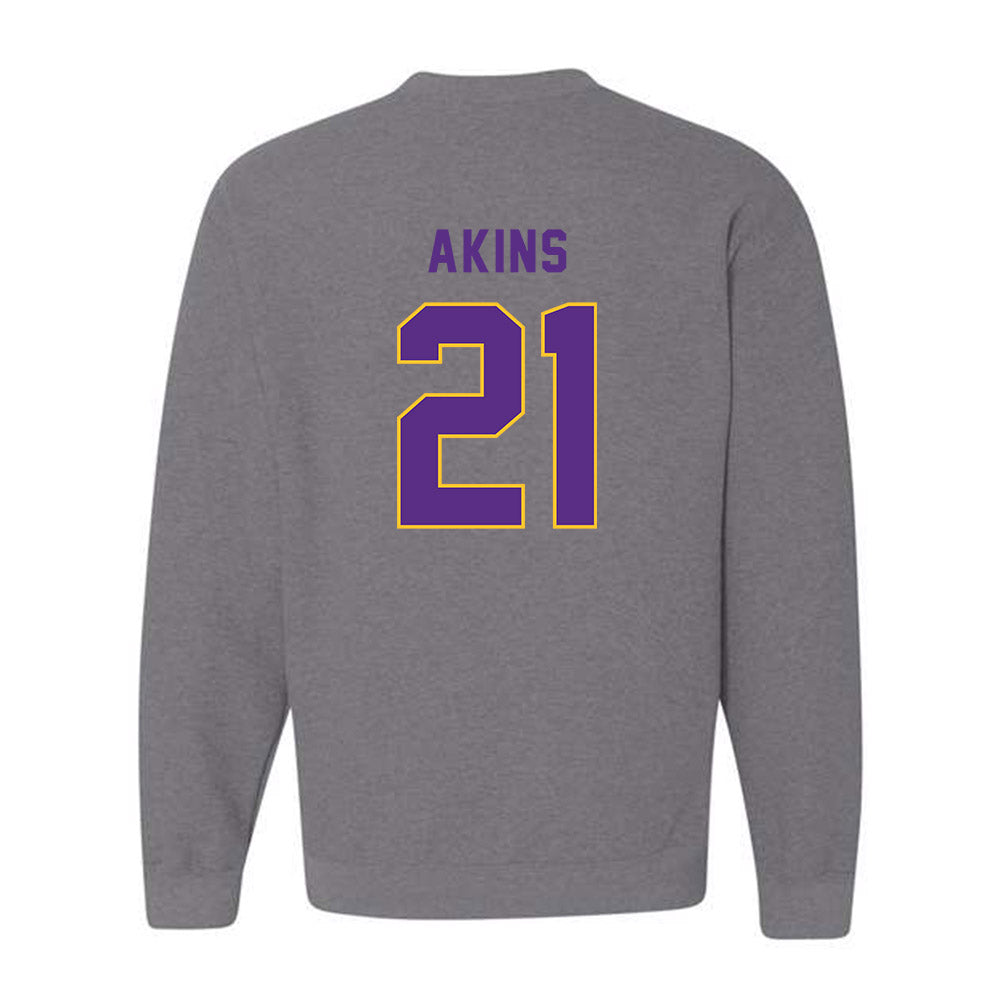 East Carolina - NCAA Football : Jonathan Akins - Classic Shersey Crewneck Sweatshirt-1