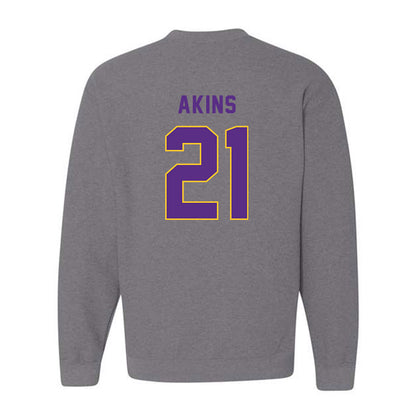 East Carolina - NCAA Football : Jonathan Akins - Classic Shersey Crewneck Sweatshirt-1